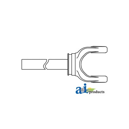 A & I Products Yoke & Shaft Assembly 0" x0" x0" A-10015548